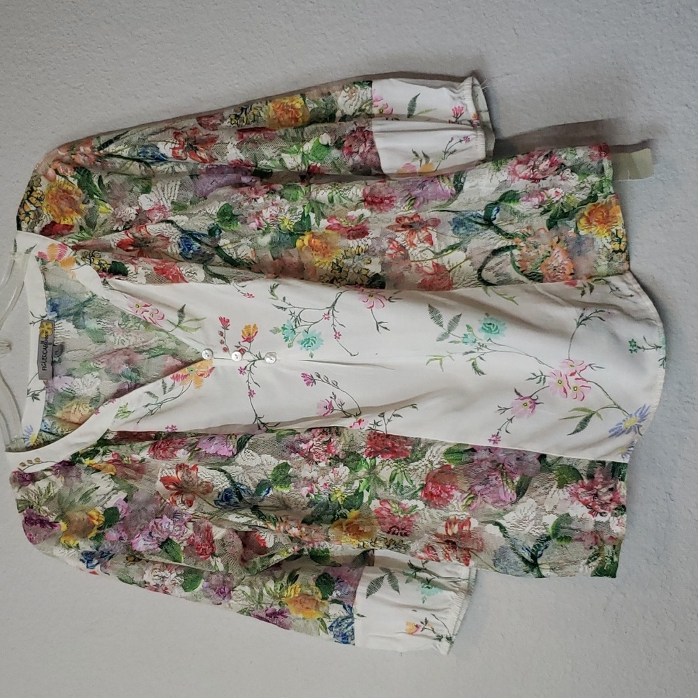 Figueroa&flower size PL. Peasant Blouse.